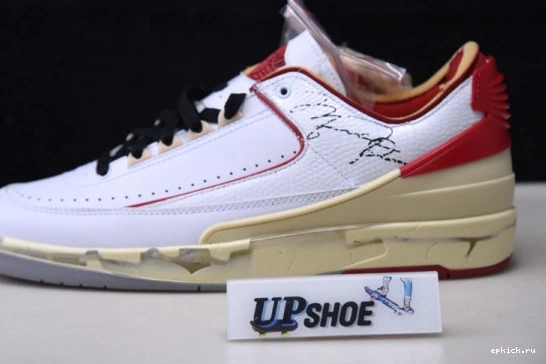 Cheap EP 2 Low DJ4375-106 White Retro O-W Air Jordan Red SP DJ4375-106 0105